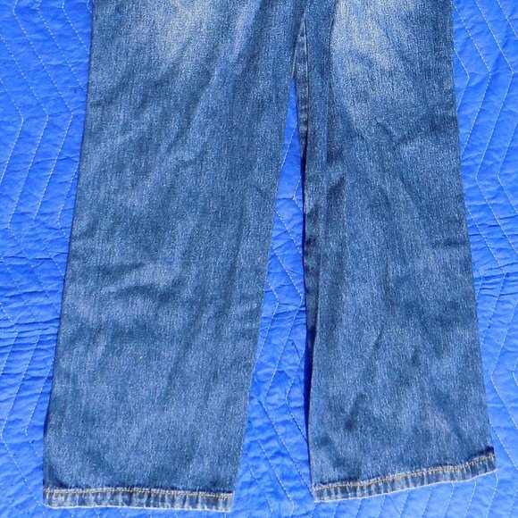 Revolt Jeans Stone Wash Overalls - Size 10 - Picture 4 of 5